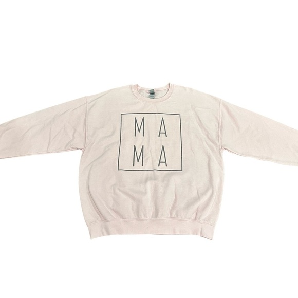 Light pink MAMA sweatshirt XL - Picture 2 of 5